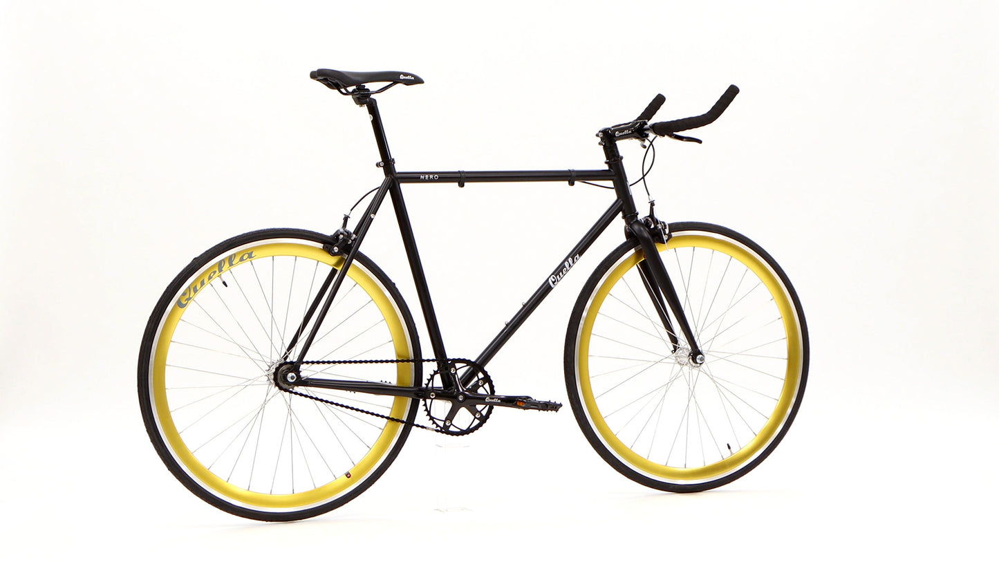 Nero Courier Gold Single-Speed Bike