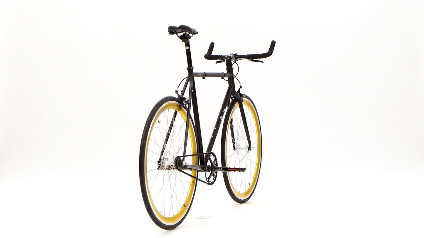 Nero Courier Gold Single-Speed Bike