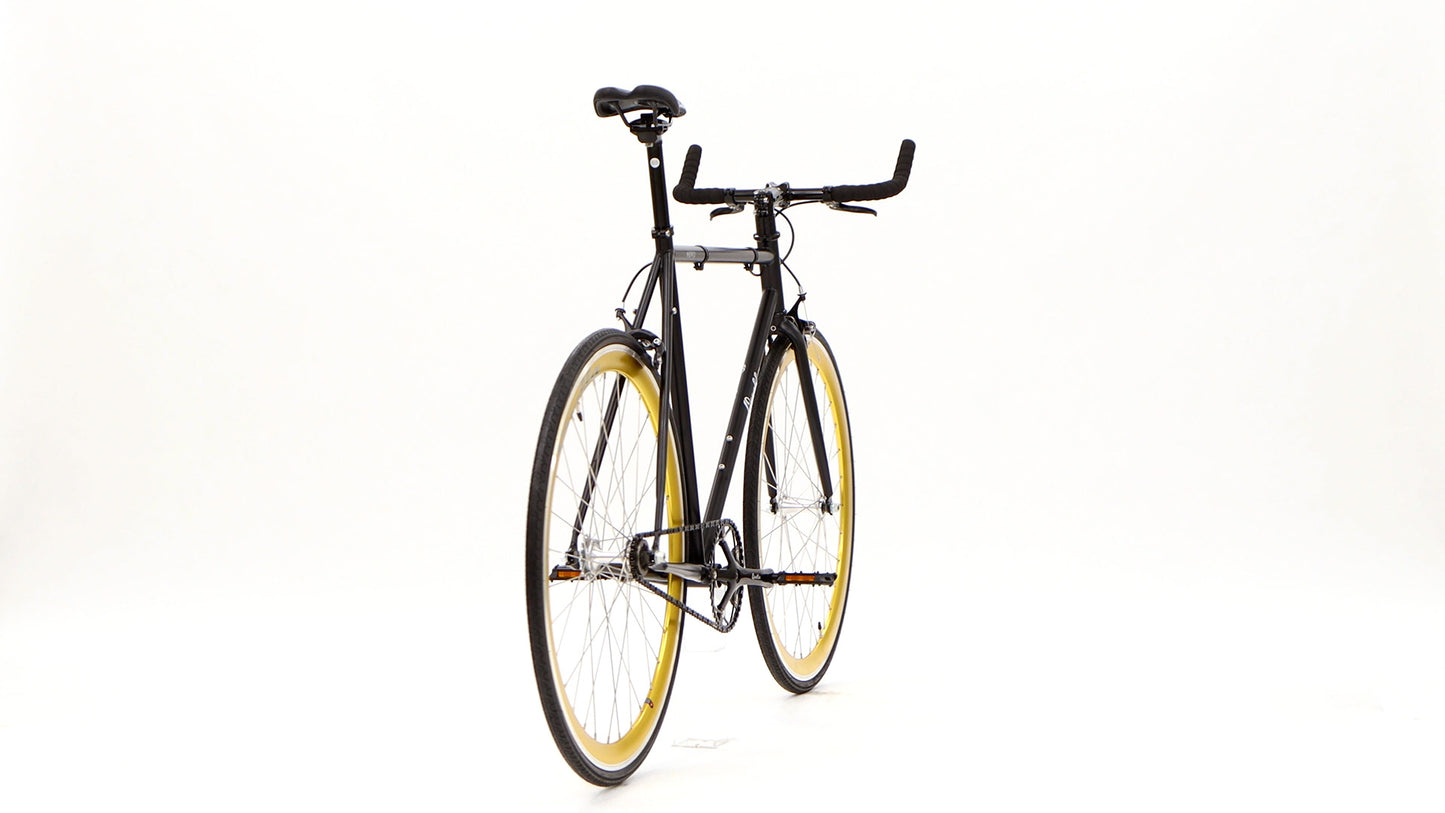 Nero Courier Gold Single-Speed Bike