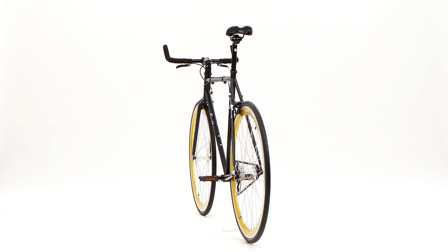 Nero Courier Gold Single-Speed Bike