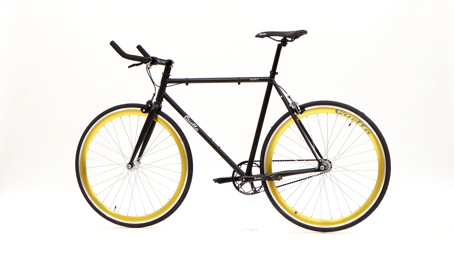 Nero Courier Gold Single-Speed Bike