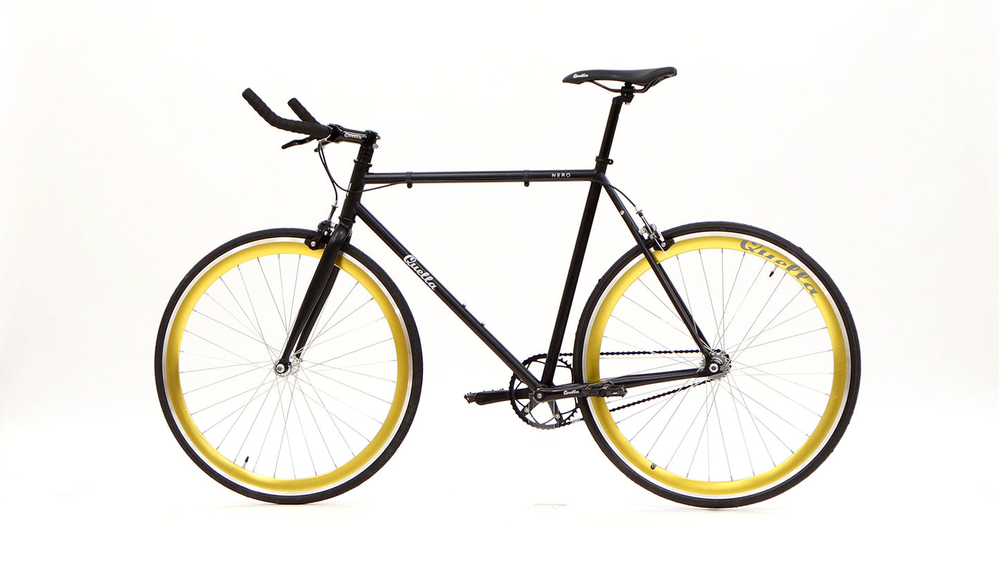 Nero Courier Gold Single-Speed Bike