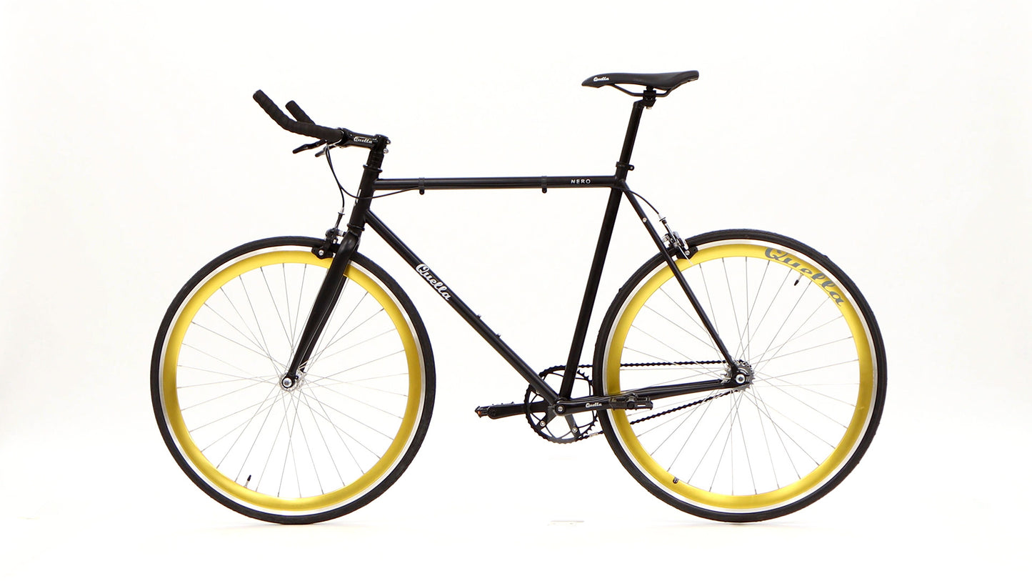 Nero Courier Gold Single-Speed Bike