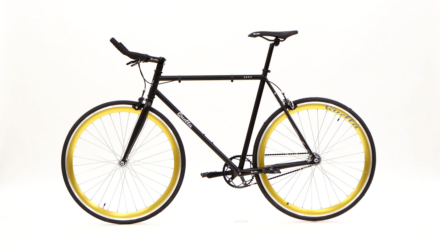 Nero Courier Gold Single-Speed Bike