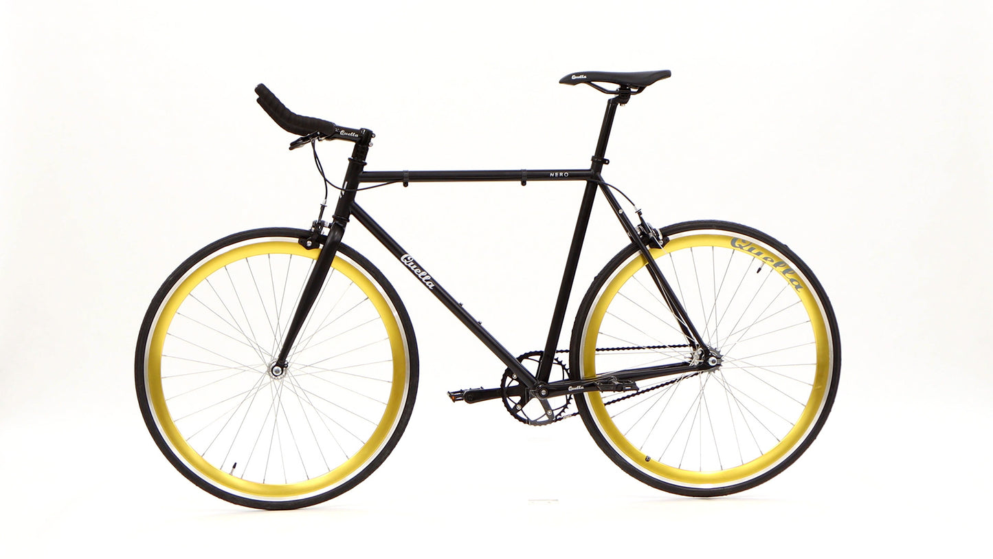 Nero Courier Gold Single-Speed Bike