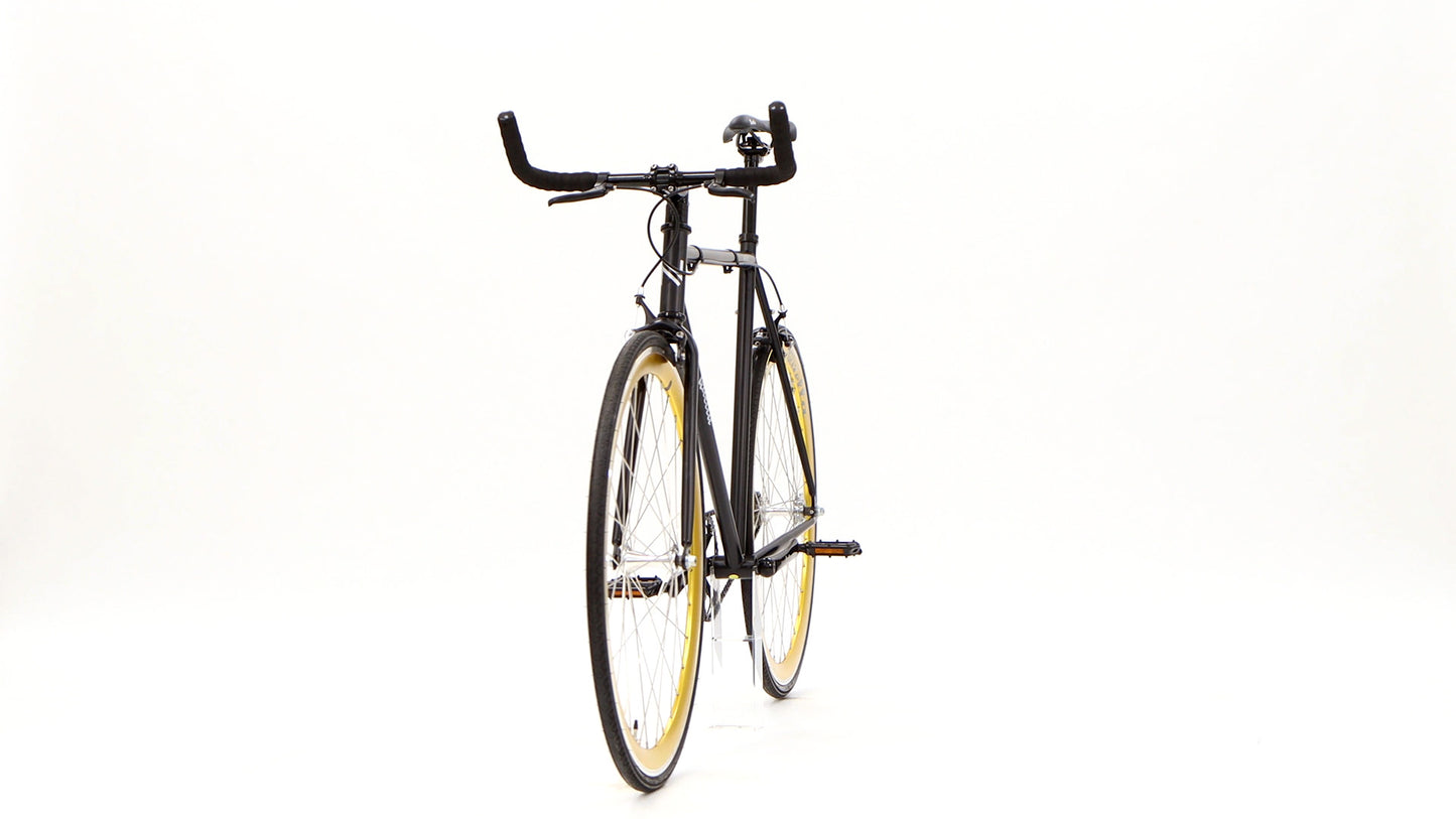 Nero Courier Gold Single-Speed Bike