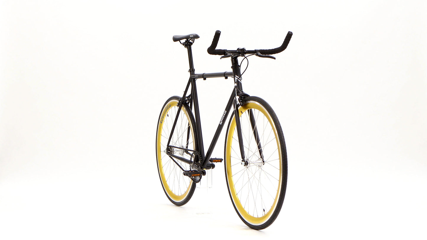 Nero Courier Gold Single-Speed Bike