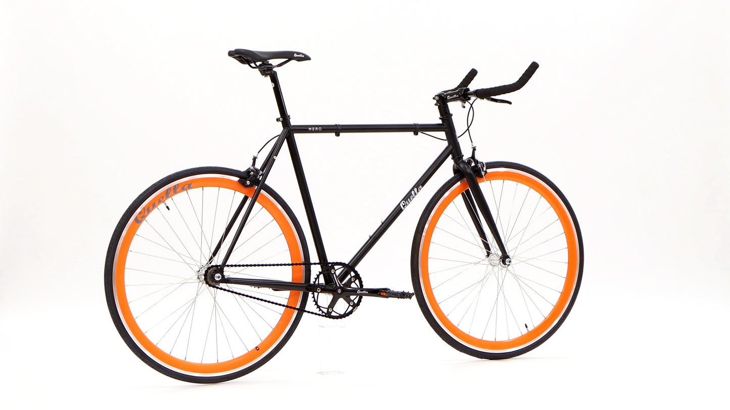 Nero Courier Orange Single-Speed Bike