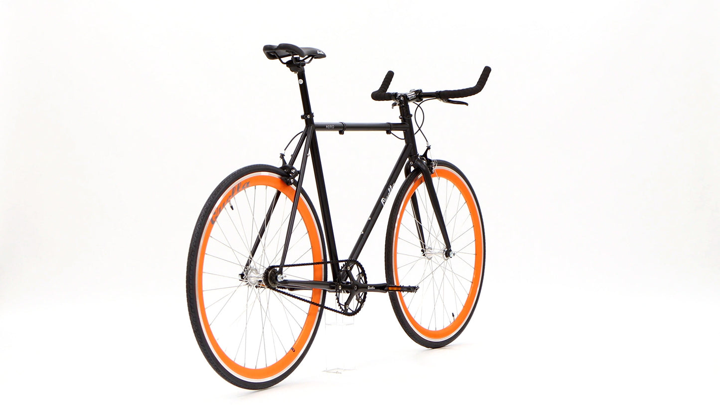 Nero Courier Orange Single-Speed Bike