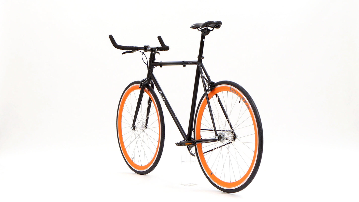 Nero Courier Orange Single-Speed Bike