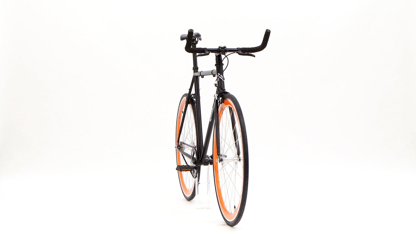 Nero Courier Orange Single-Speed Bike