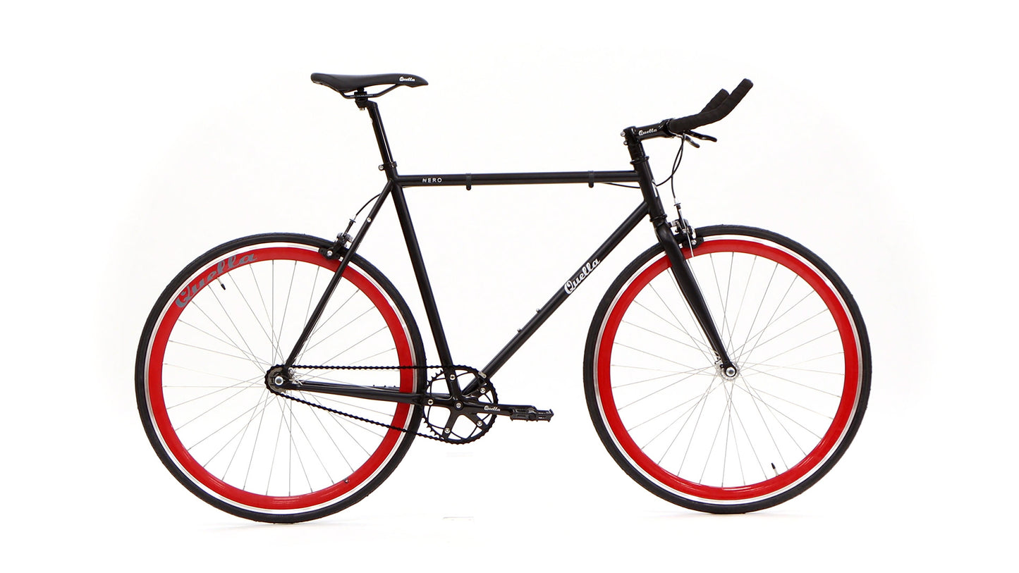 Nero Courier Red Single Speed Bike