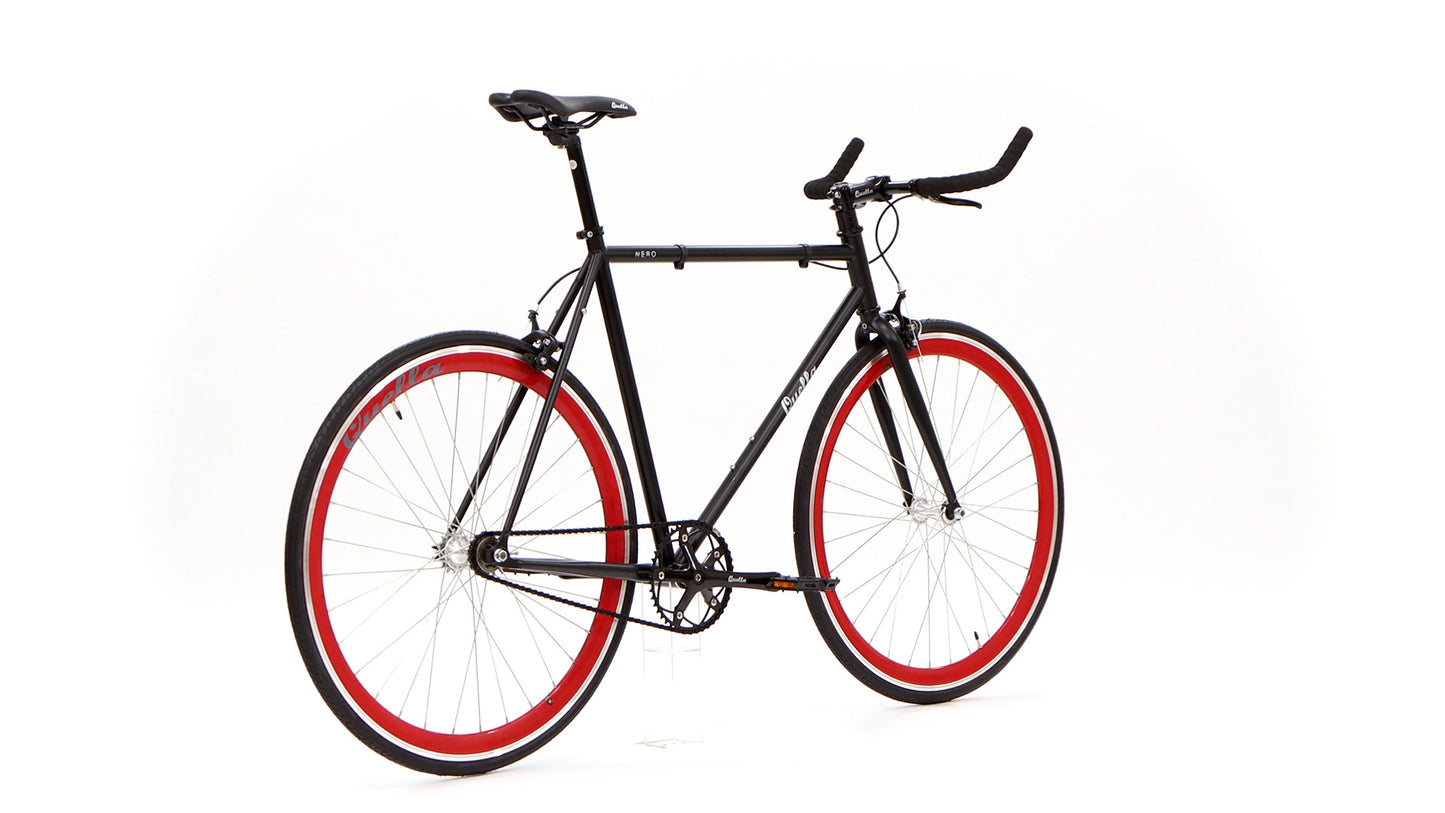 Nero Courier Red Single Speed Bike