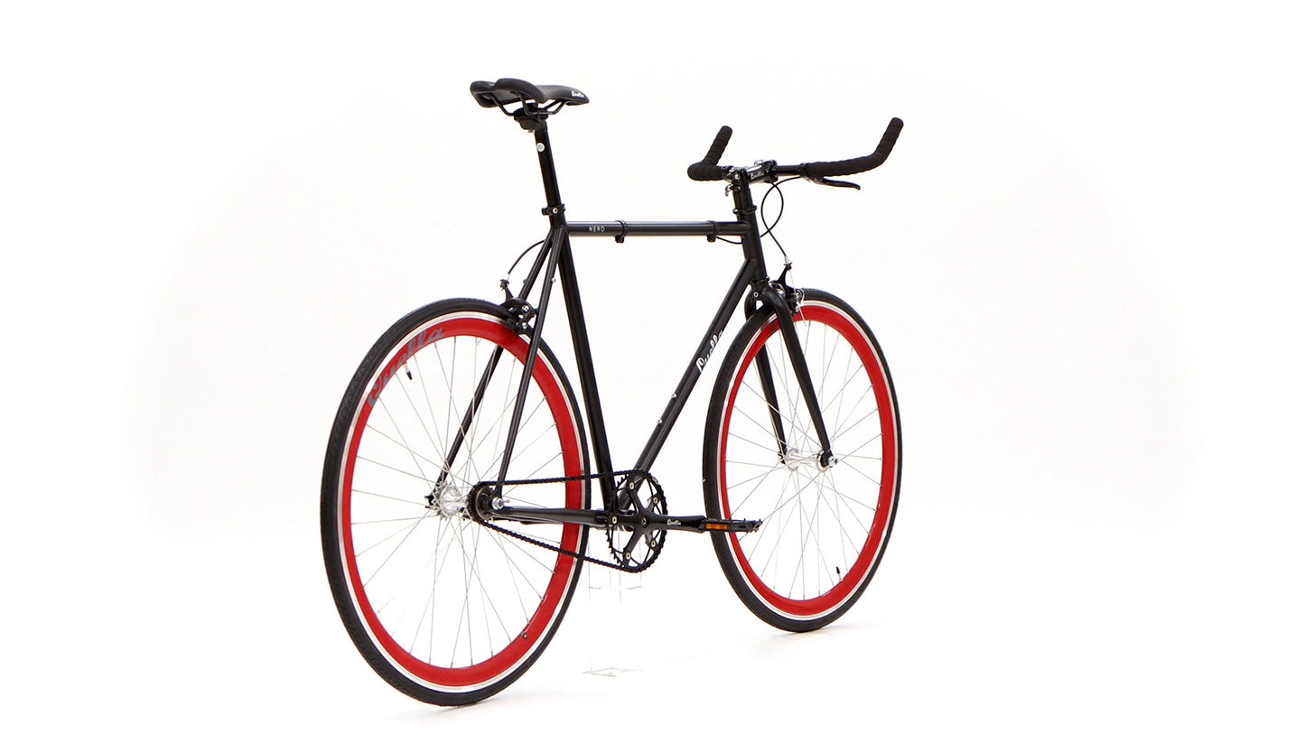 Nero Courier Red Single Speed Bike