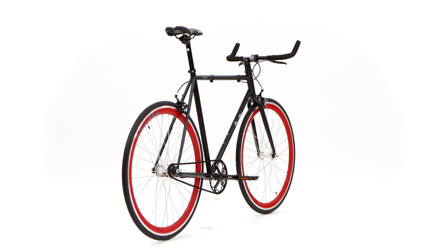 Nero Courier Red Single Speed Bike