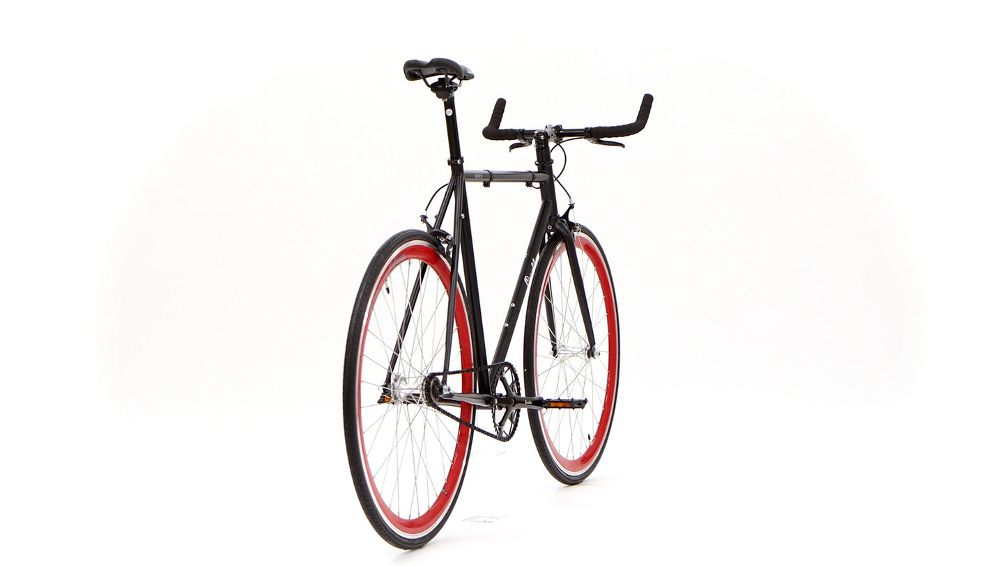 Nero Courier Red Single Speed Bike