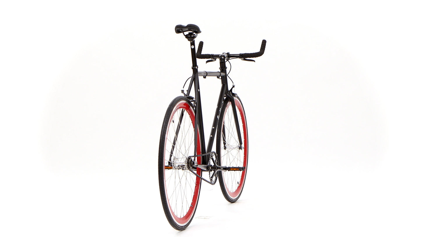 Nero Courier Red Single Speed Bike