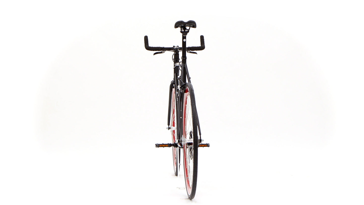 Nero Courier Red Single Speed Bike