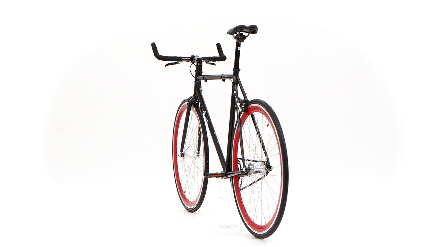 Nero Courier Red Single Speed Bike