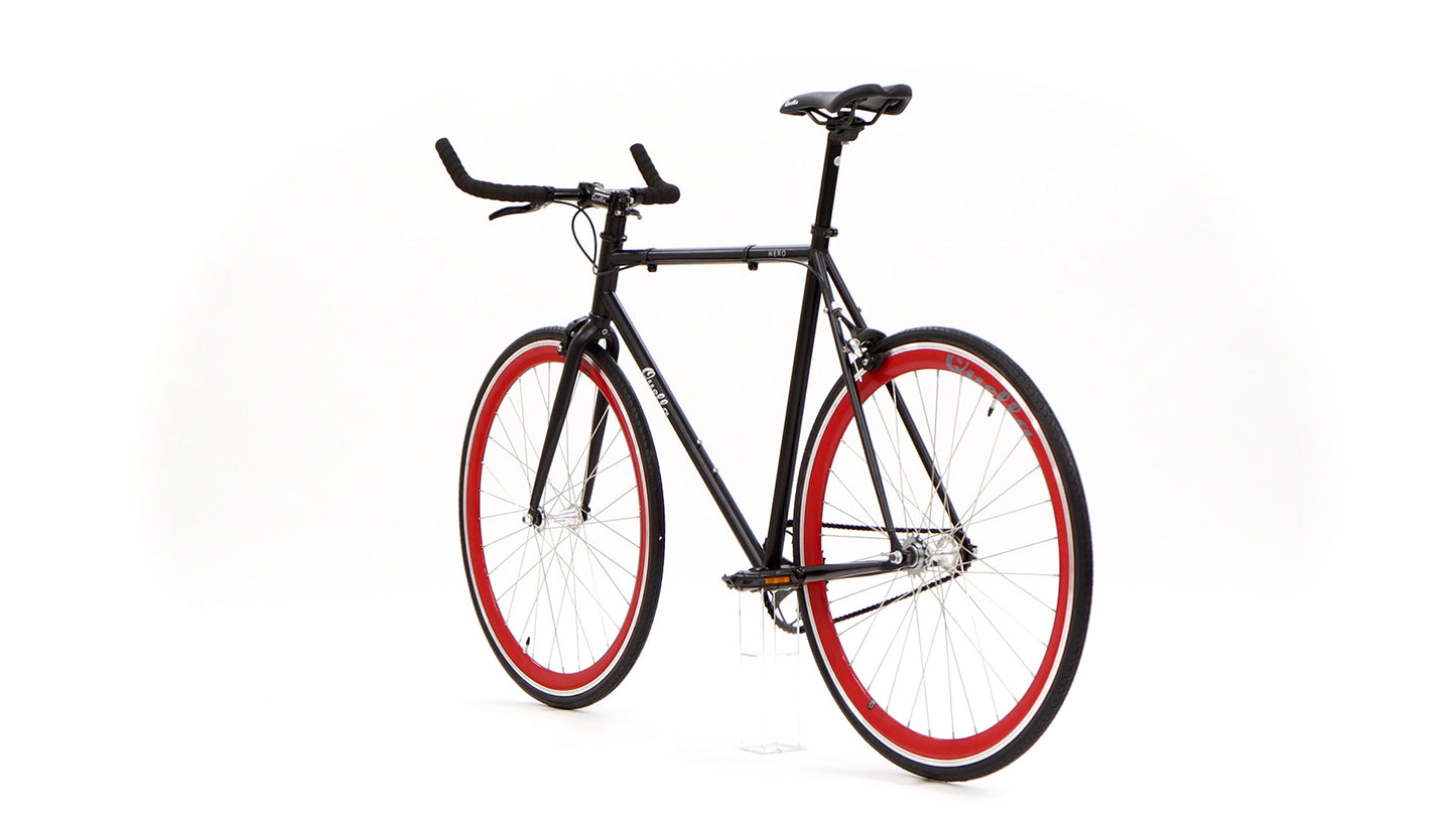 Nero Courier Red Single Speed Bike