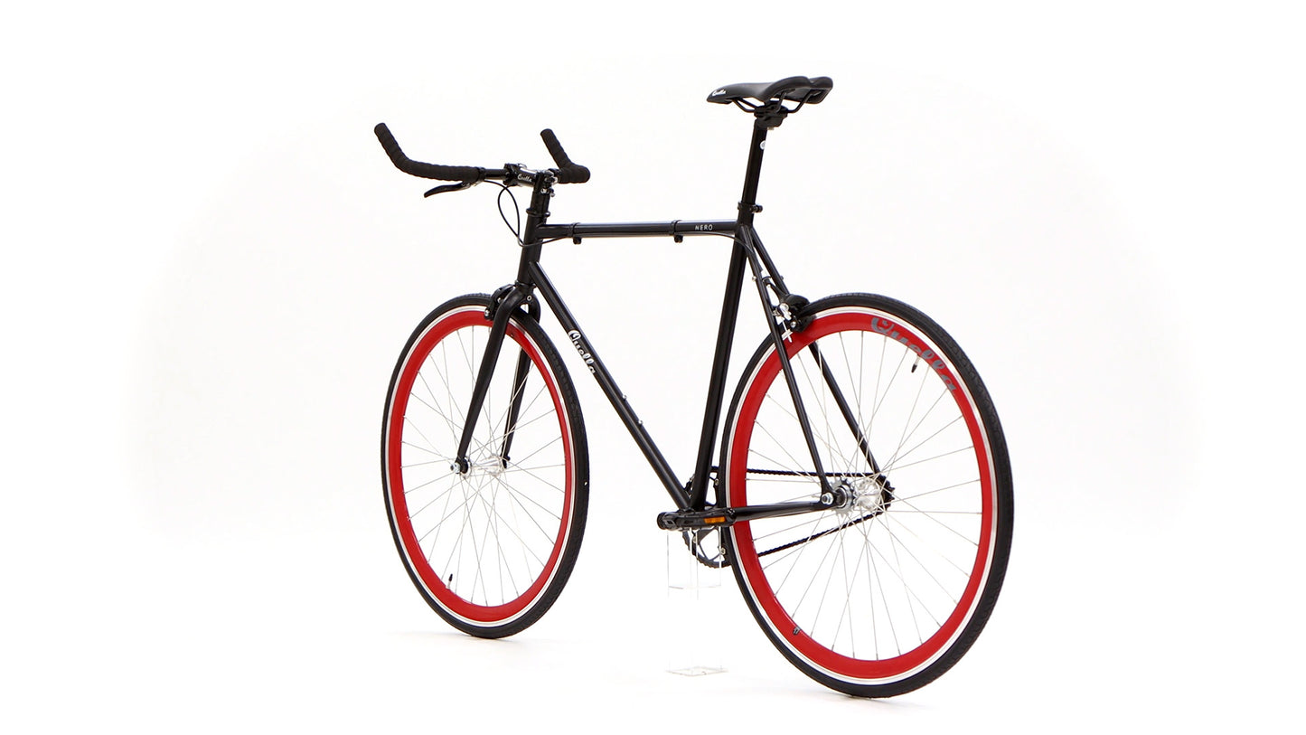 Nero Courier Red Single Speed Bike