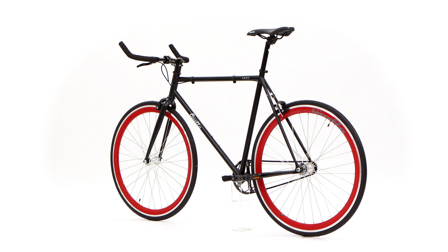 Nero Courier Red Single Speed Bike