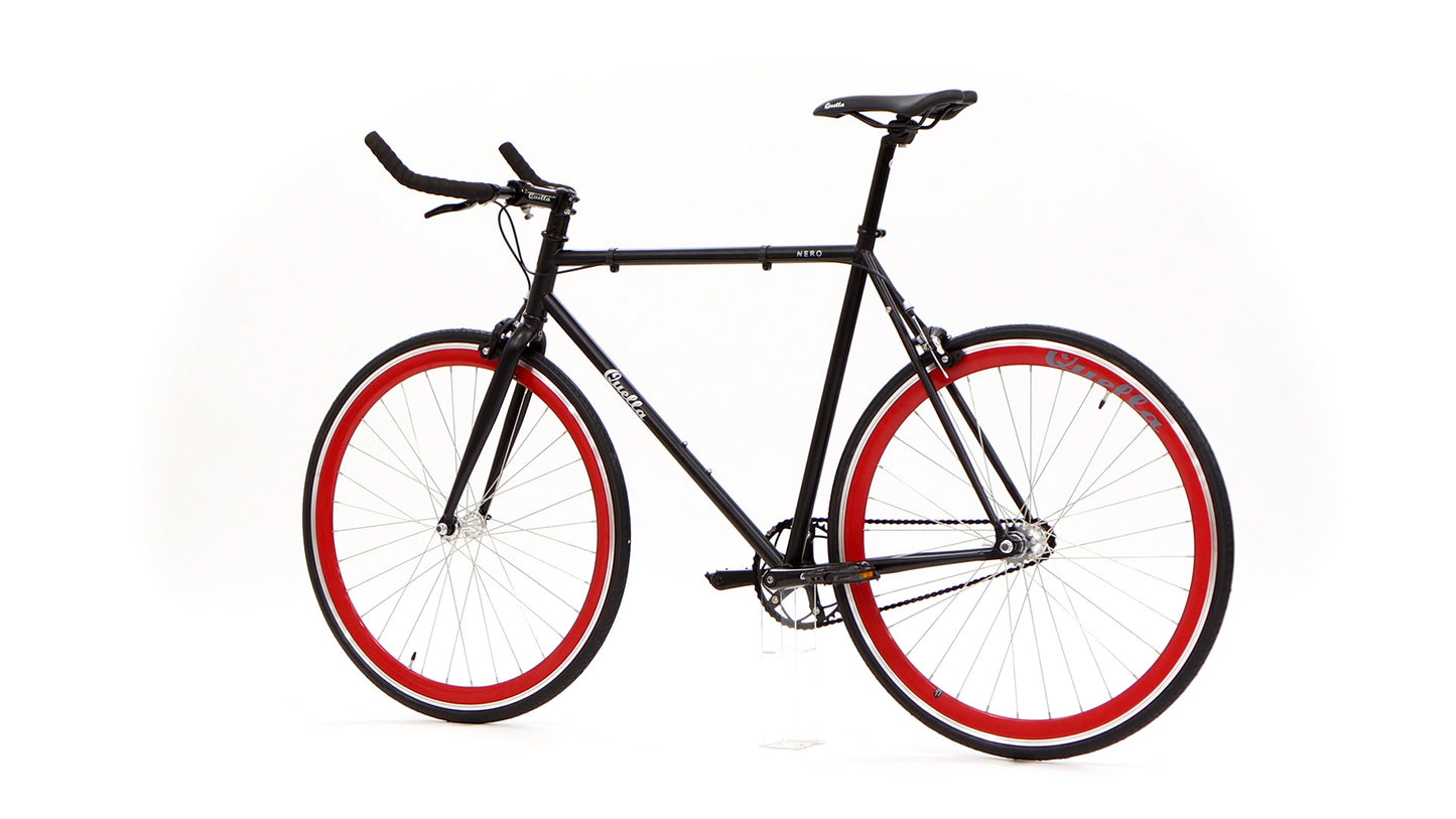 Nero Courier Red Single Speed Bike