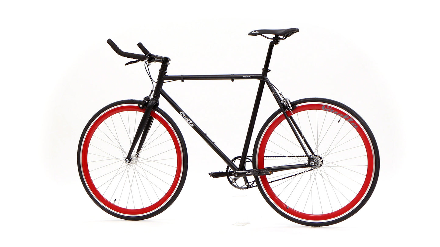 Nero Courier Red Single Speed Bike