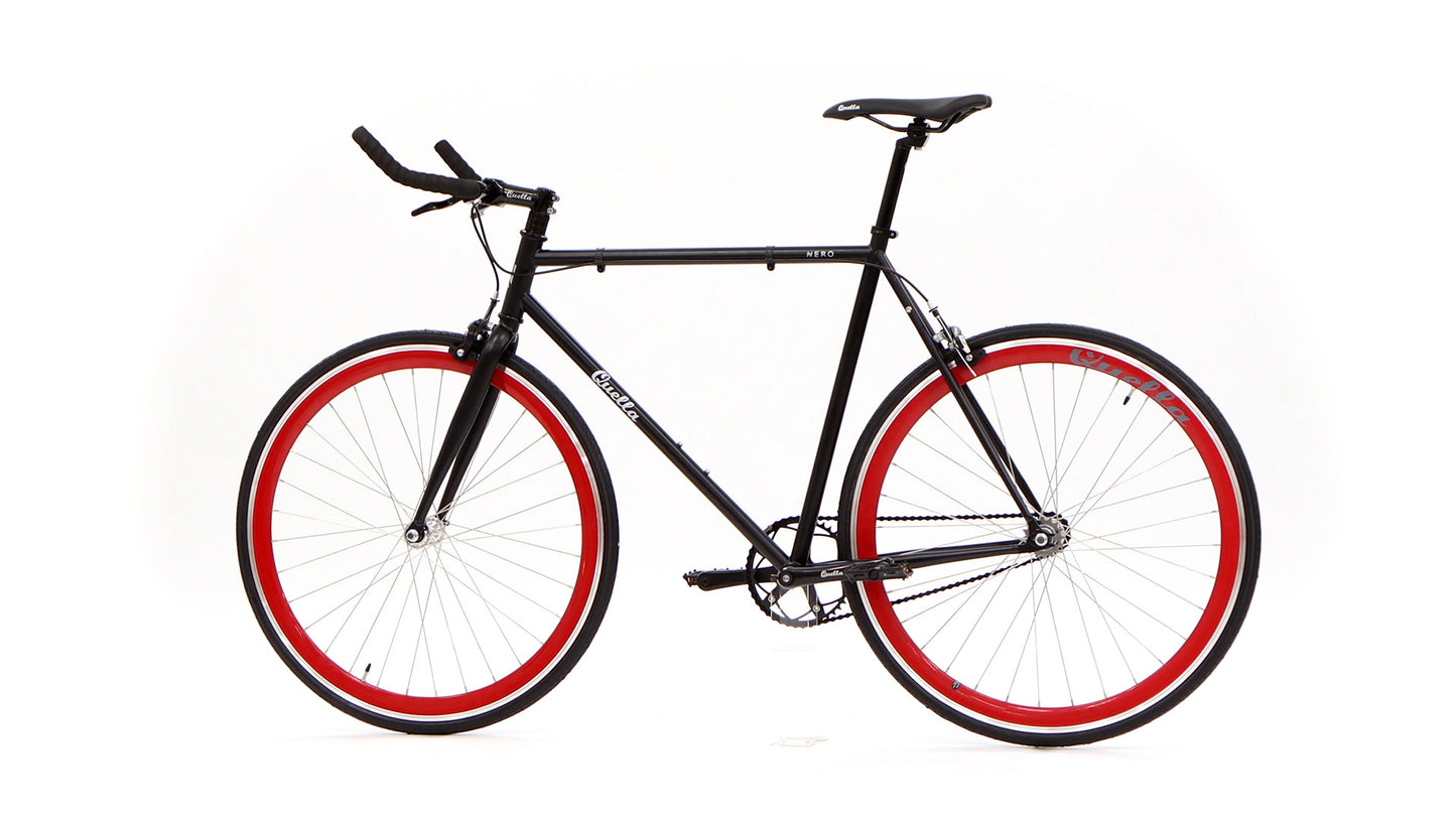 Nero Courier Red Single Speed Bike