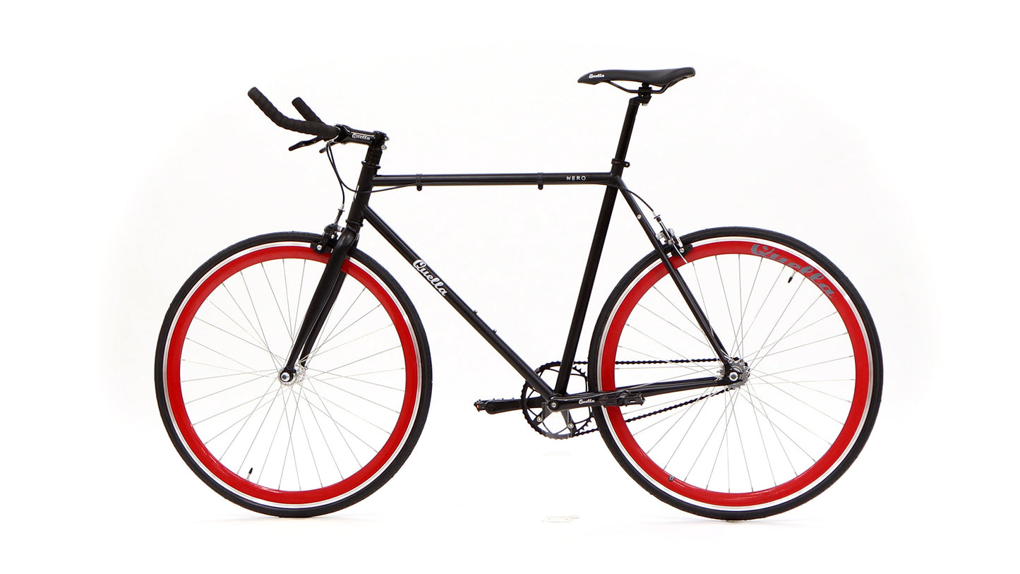 Nero Courier Red Single Speed Bike