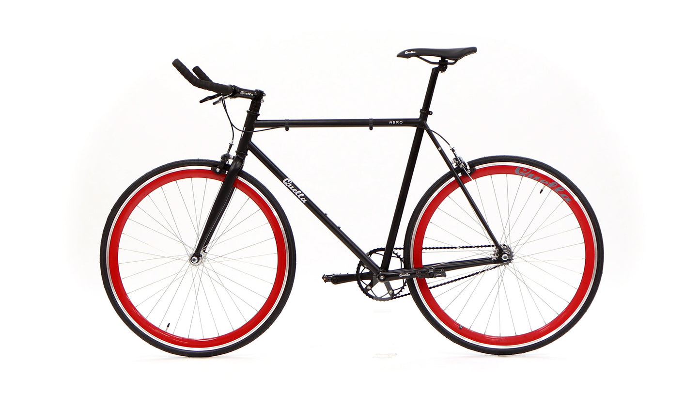 Nero Courier Red Single Speed Bike