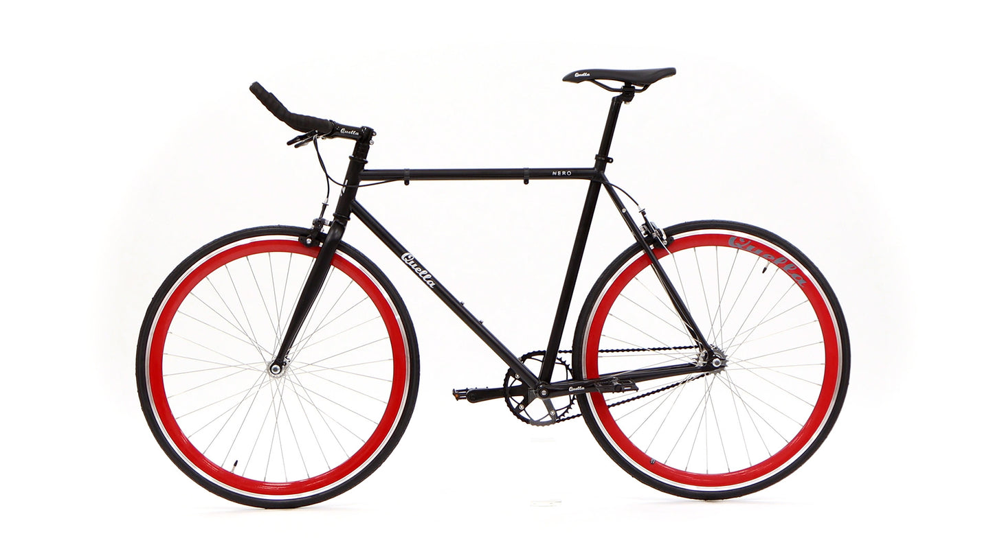 Nero Courier Red Single Speed Bike