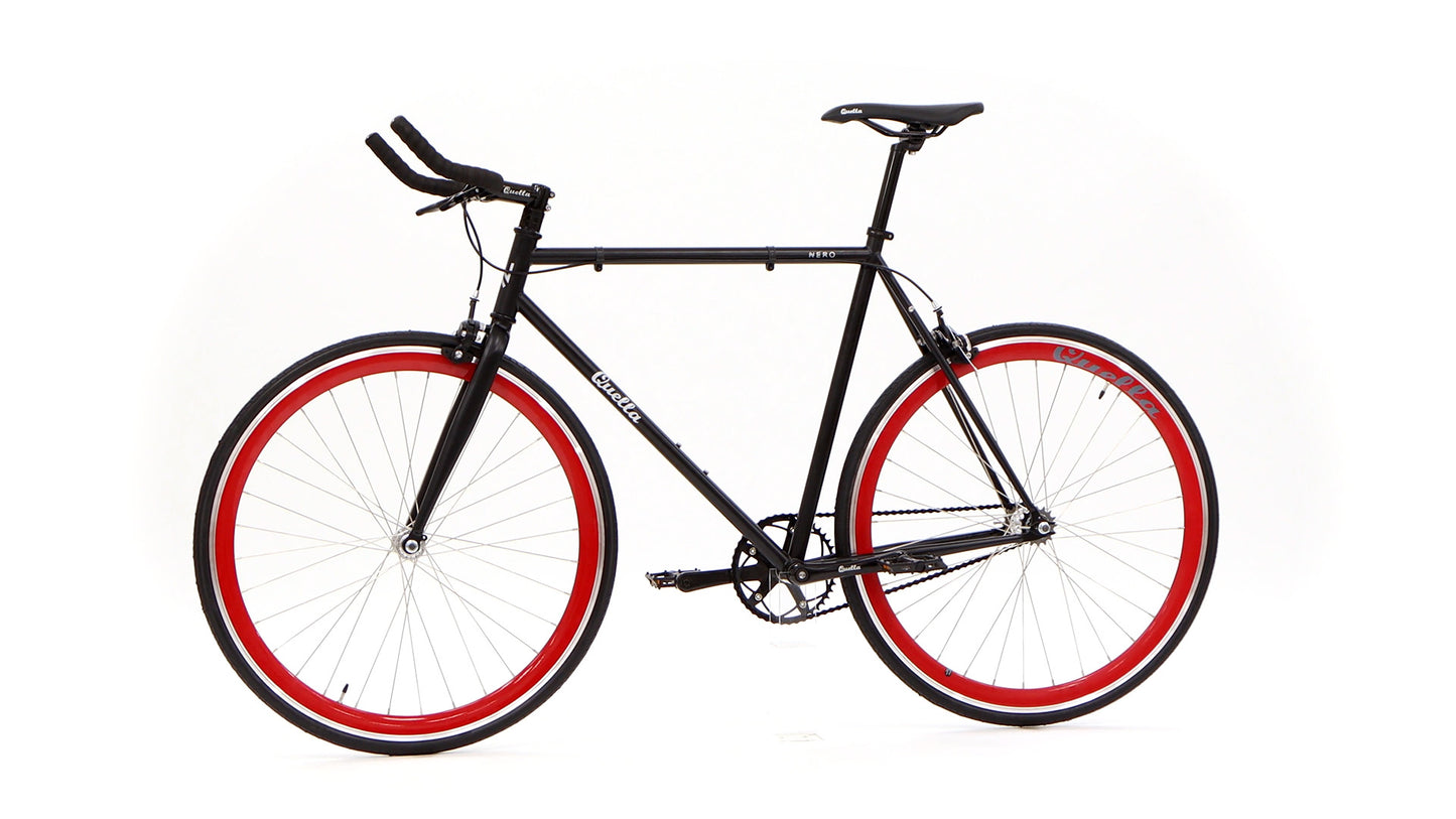 Nero Courier Red Single Speed Bike