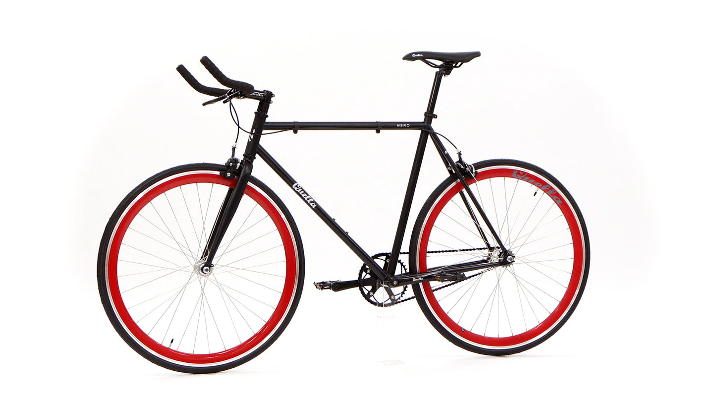 Nero Courier Red Single Speed Bike