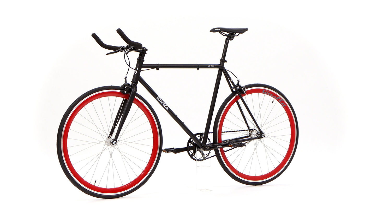 Nero Courier Red Single Speed Bike