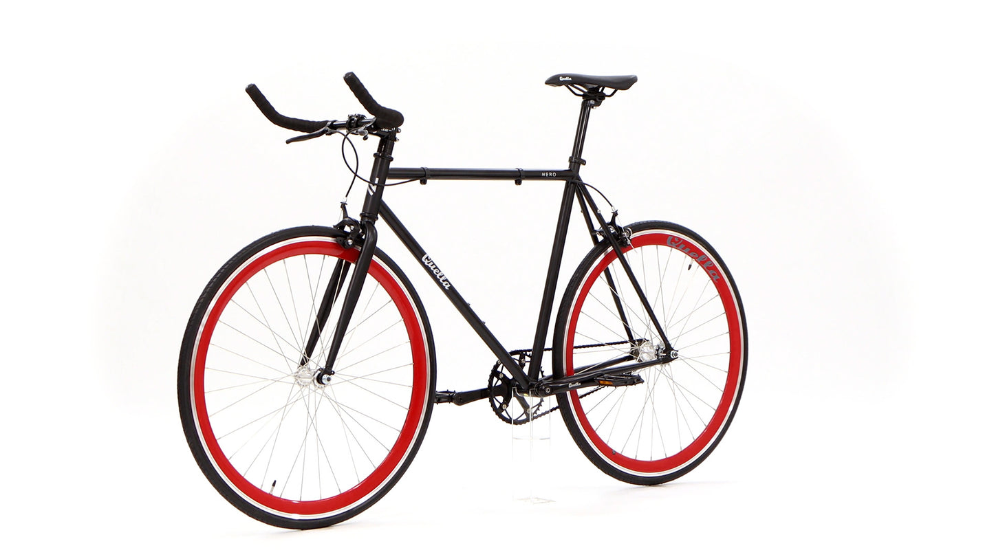 Nero Courier Red Single Speed Bike