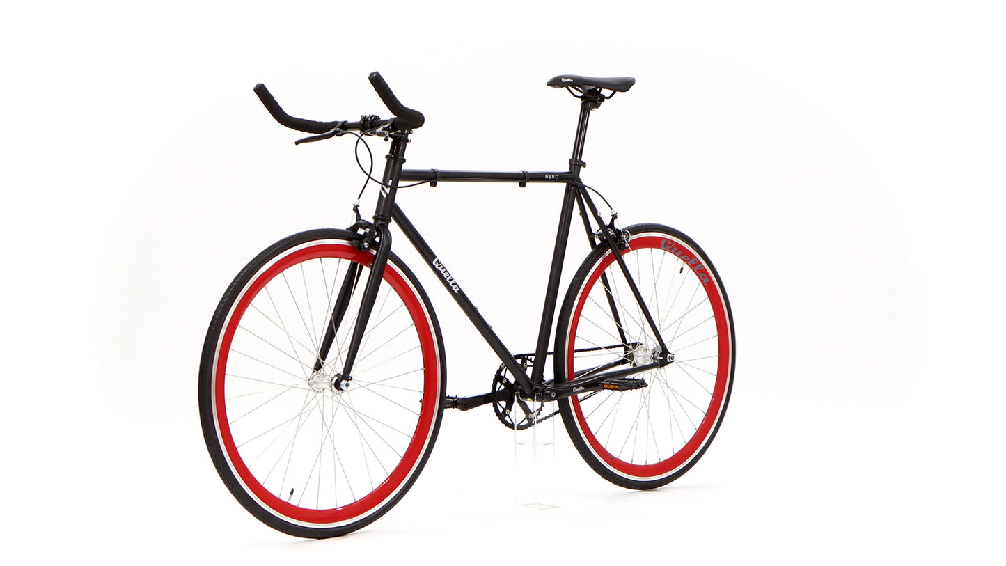 Nero Courier Red Single Speed Bike