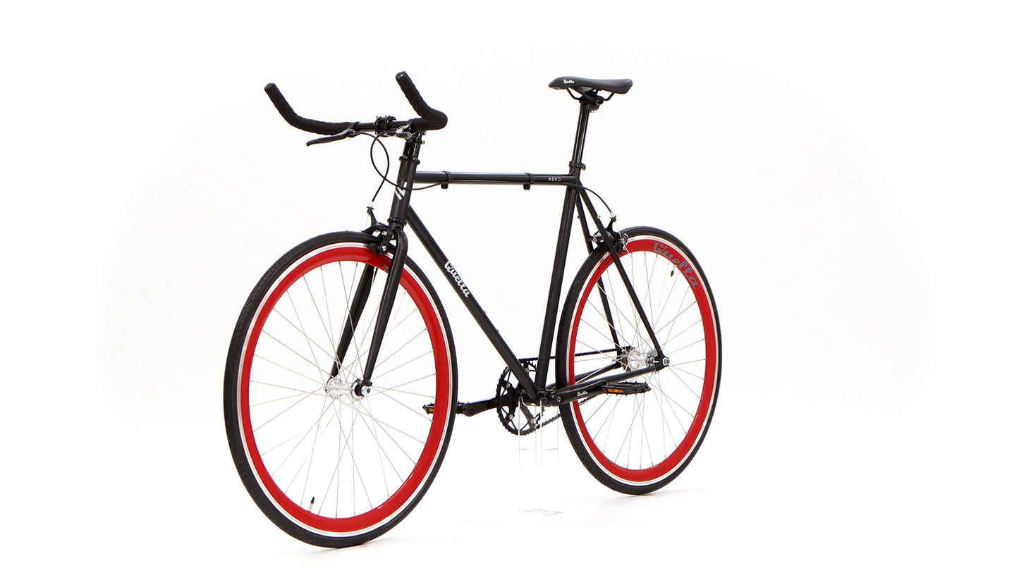 Nero Courier Red Single Speed Bike