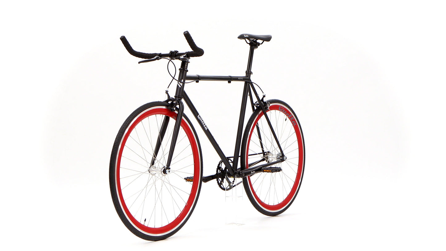 Nero Courier Red Single Speed Bike