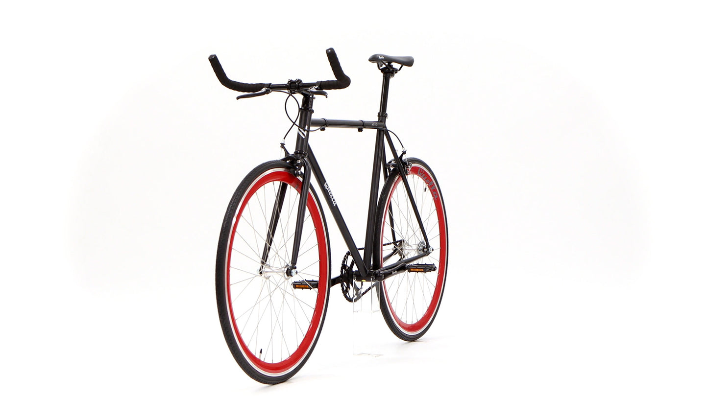 Nero Courier Red Single Speed Bike