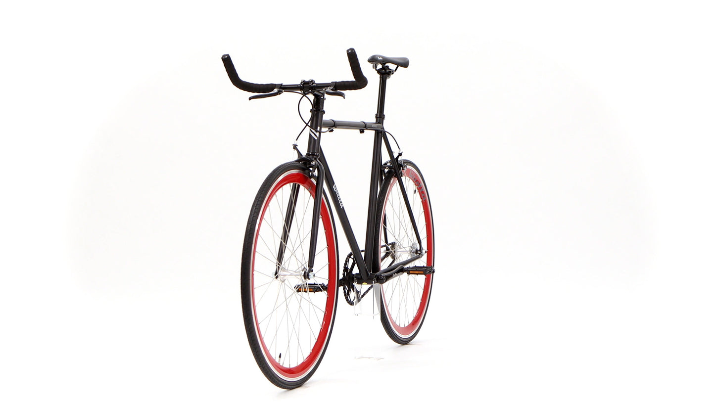 Nero Courier Red Single Speed Bike