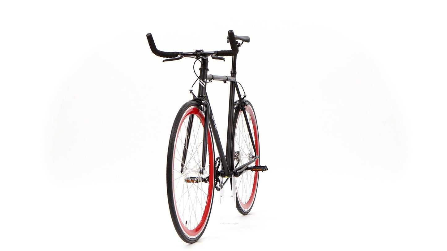 Nero Courier Red Single Speed Bike