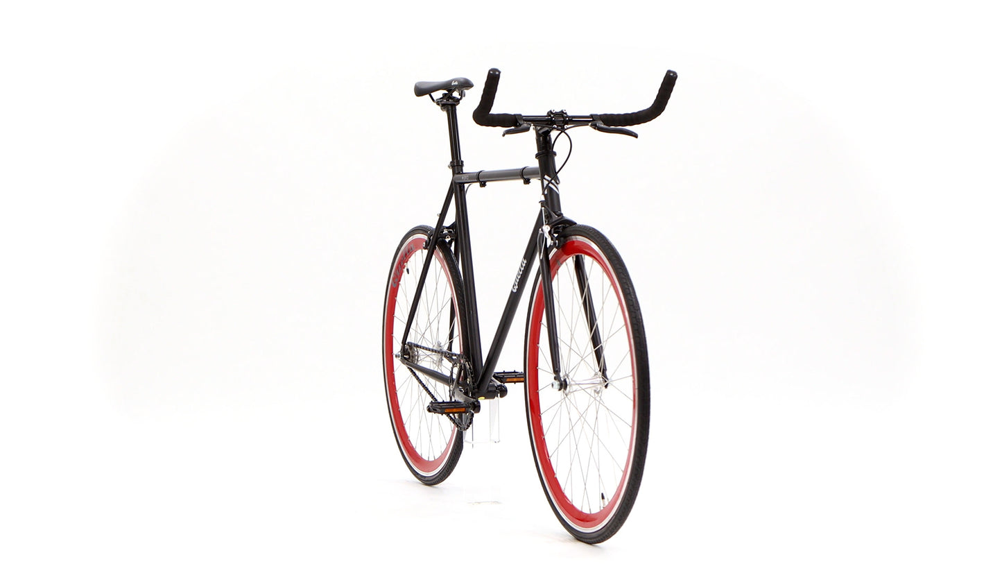 Nero Courier Red Single Speed Bike