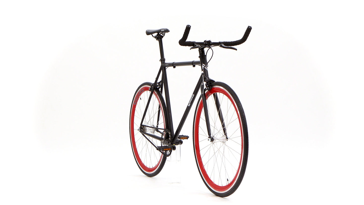 Nero Courier Red Single Speed Bike