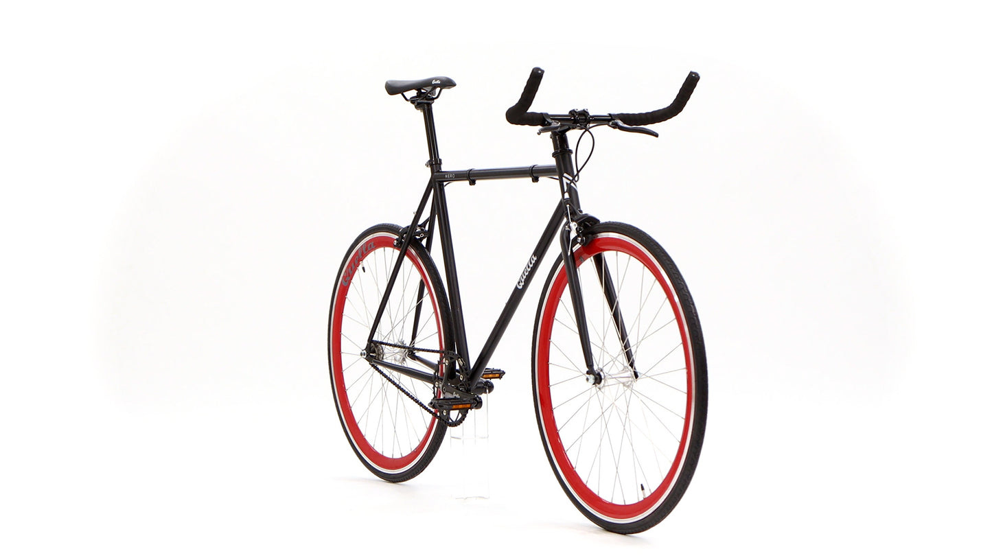 Nero Courier Red Single Speed Bike