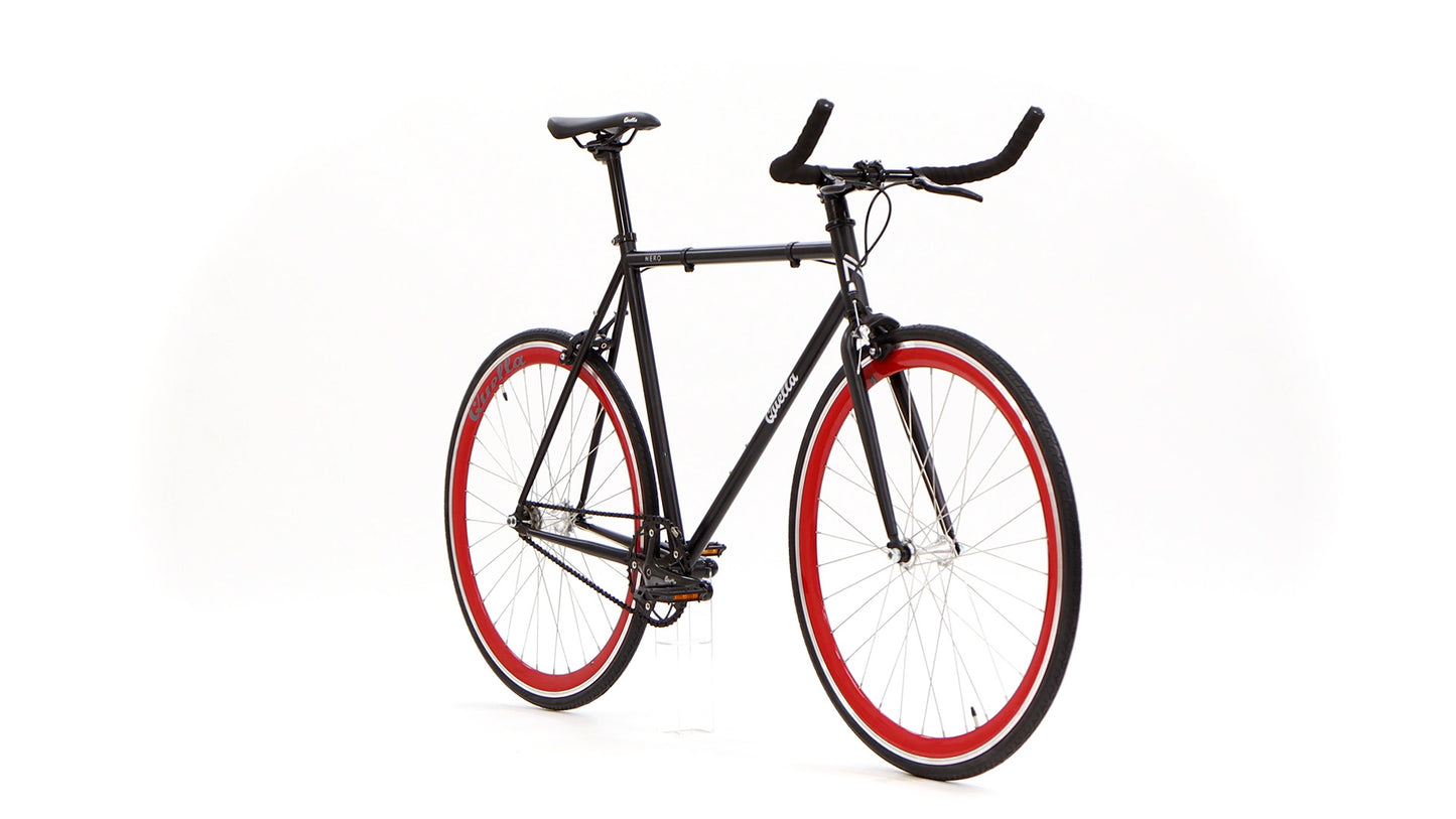 Nero Courier Red Single Speed Bike