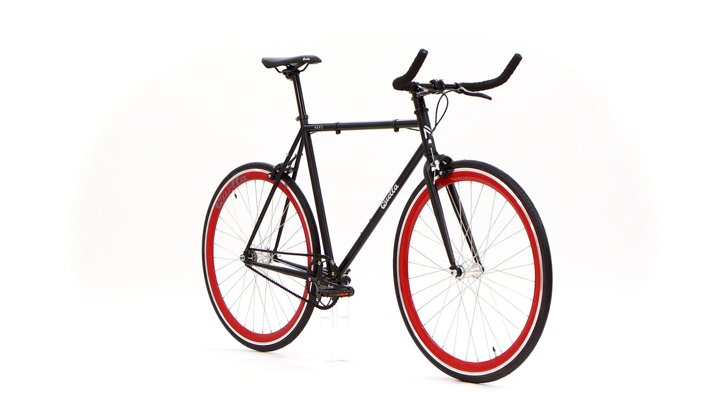 Nero Courier Red Single Speed Bike