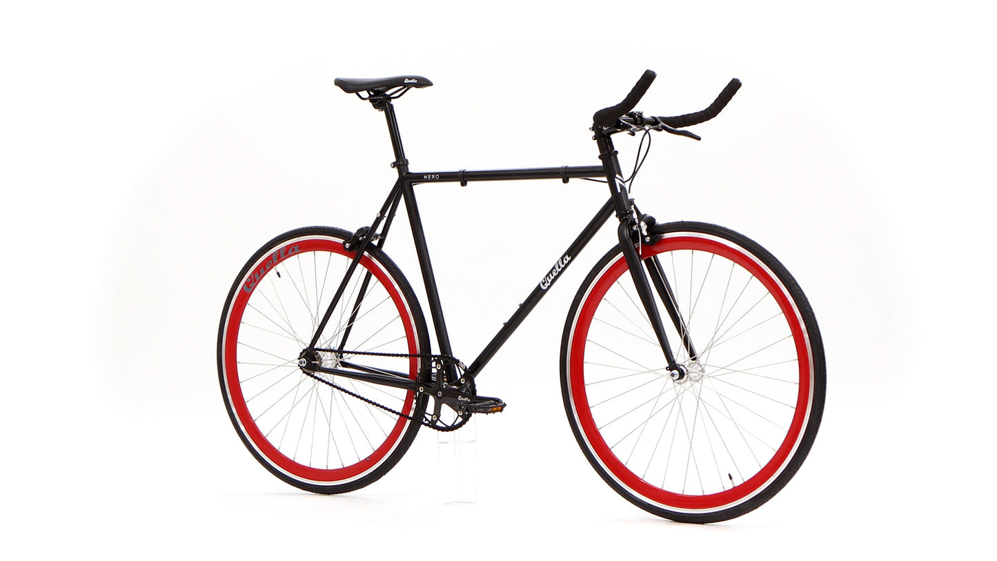 Nero Courier Red Single Speed Bike