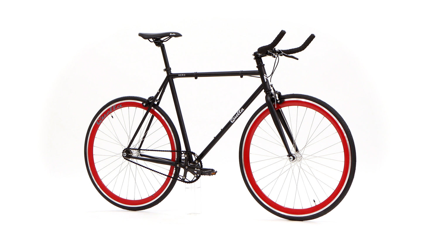 Nero Courier Red Single Speed Bike