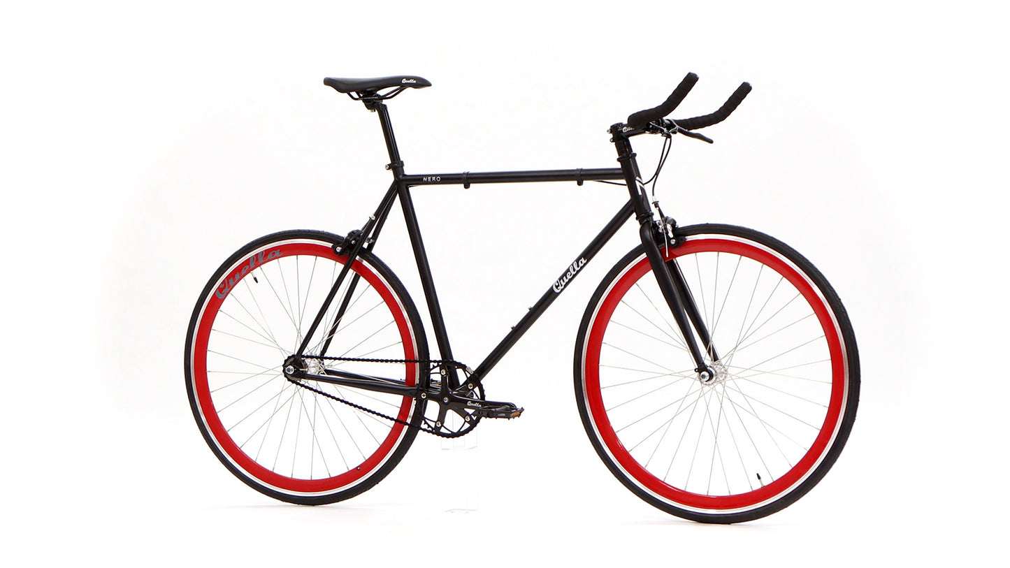 Nero Courier Red Single Speed Bike